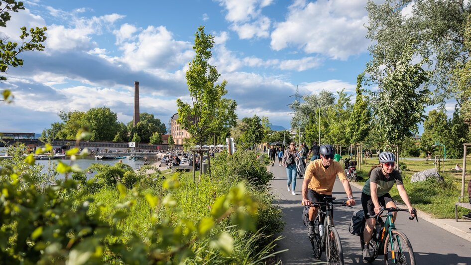 Radeln am Stadtrand von Graz | © Region Graz-Erwin Haiden
