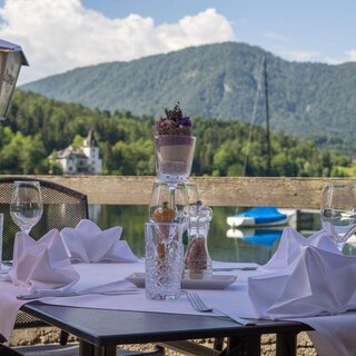 Guesthouse Stöckl, Grundlsee, Guest garden | © Gasthaus Stöckl