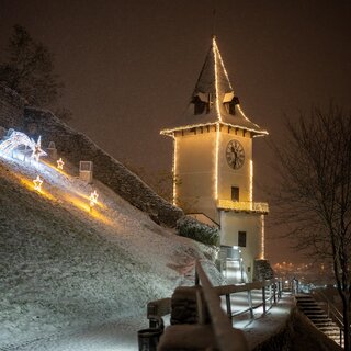 Schlossberg im Advent
