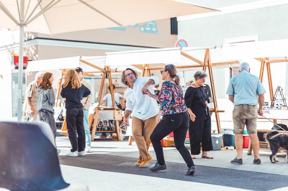 Musik und gute Stimmung am Hauptplatz Fehring | © Sebastian Friedl