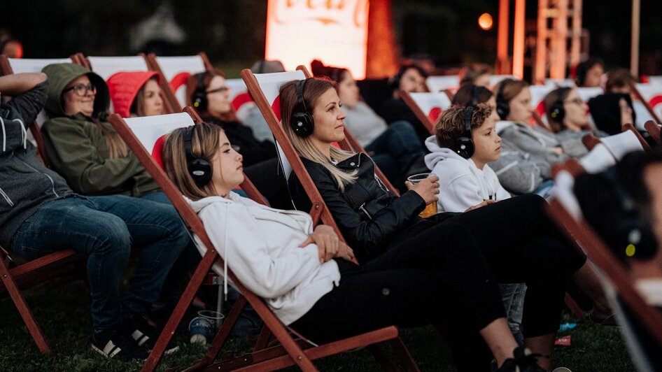 Ö3 Silent Cinema besetzt | © Silent Cinema