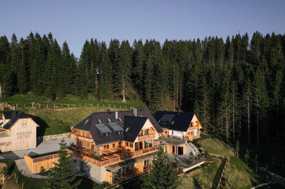 Weizerhütte_Außenansicht_Sommeralm_Oststeiermark | © Weizerhütte