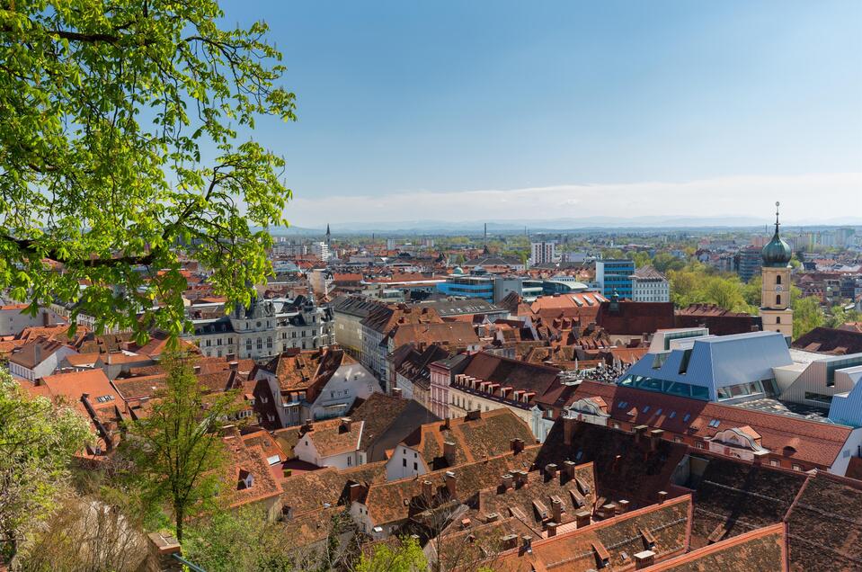 Dachlandschaft Graz | © (c) Region Graz, Harry Schiffer