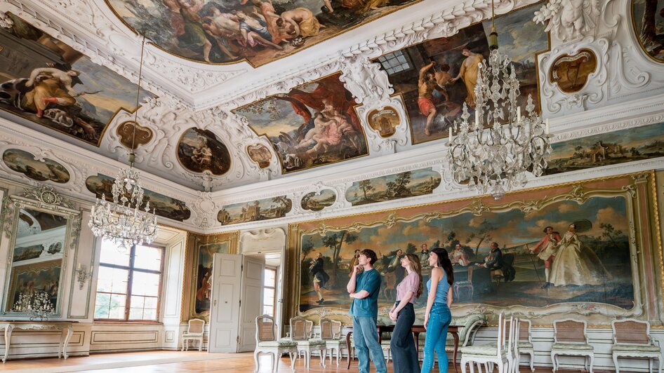 Punksaal im Schloss Eggenberg | © Graz Tourismus-Mias Photoart