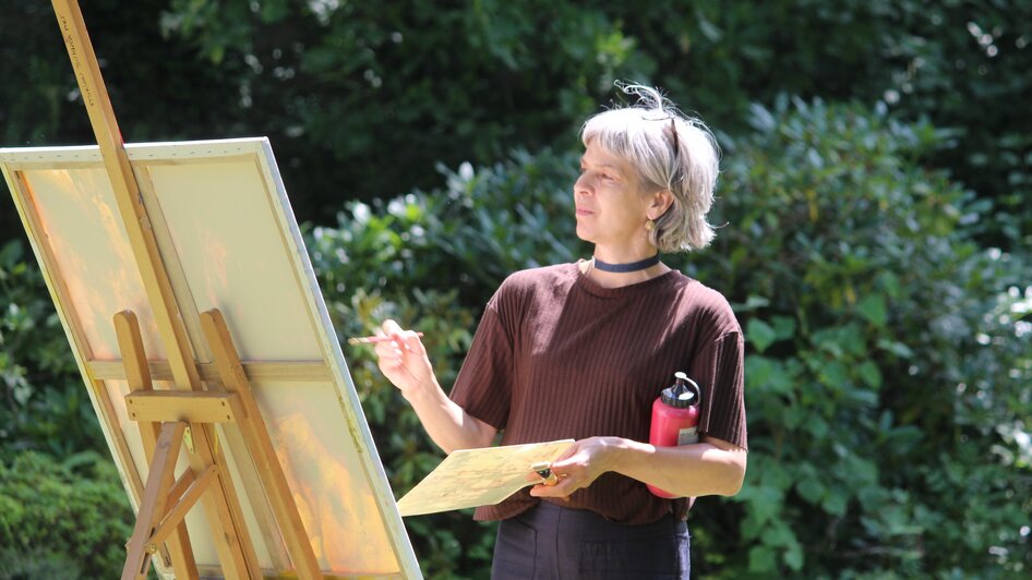 SSA Pöllau_Malerei_Oststeiermark | © Styrian Summer Art / Lownan Nangombe