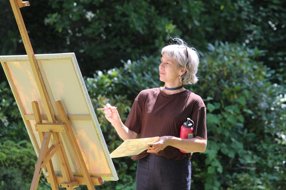 SSA Pöllau_Malerei_Oststeiermark | © Styrian Summer Art / Lownan Nangombe