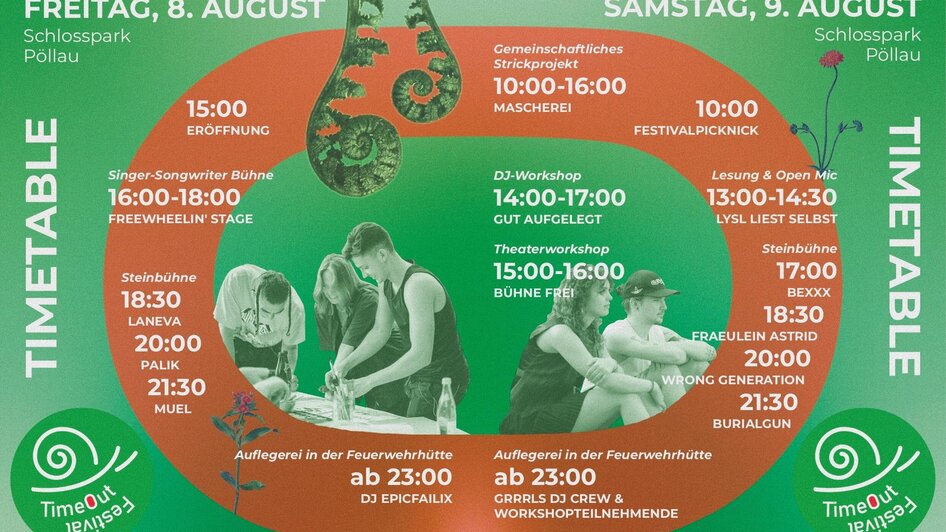 TimeOut_Timetable_Pöllau_Oststeiermark | © TimeOut