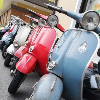 Einige Gäste kommen mit der Vespa | © Das Markthaus Gnas