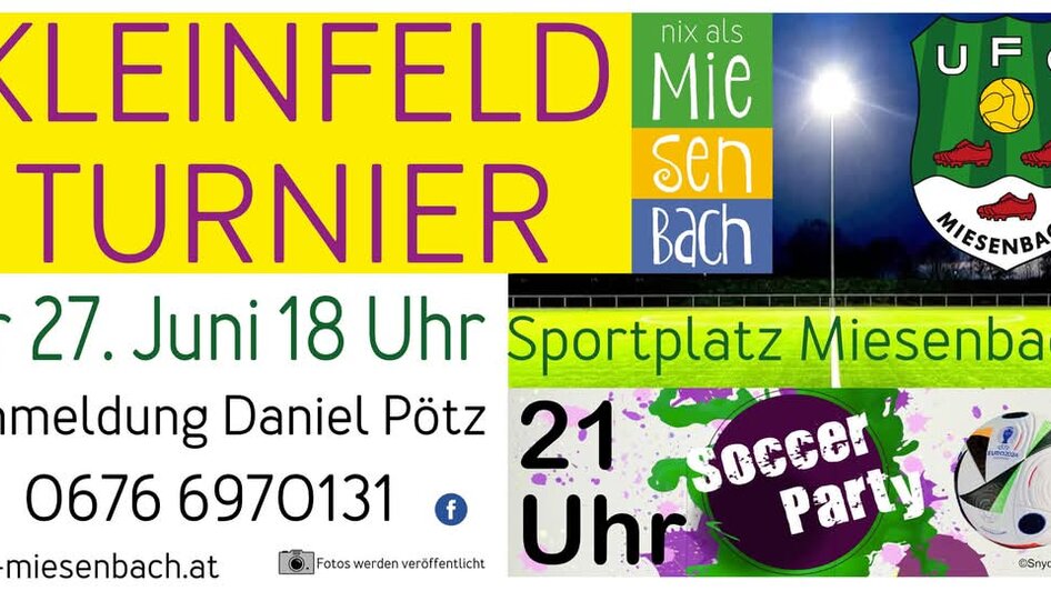 Ankündigung Plakat Turnier_Oststeiermark | © UFC Miesenbach