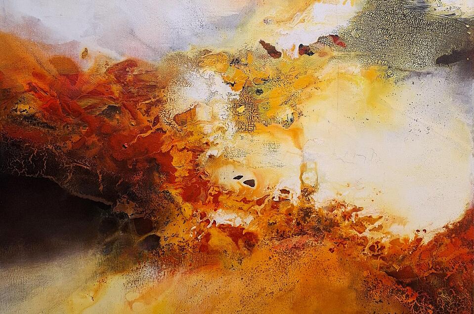 Vernissage-Eftichia Schlamadinger "das Erwachen des Lichts" - Impression #1