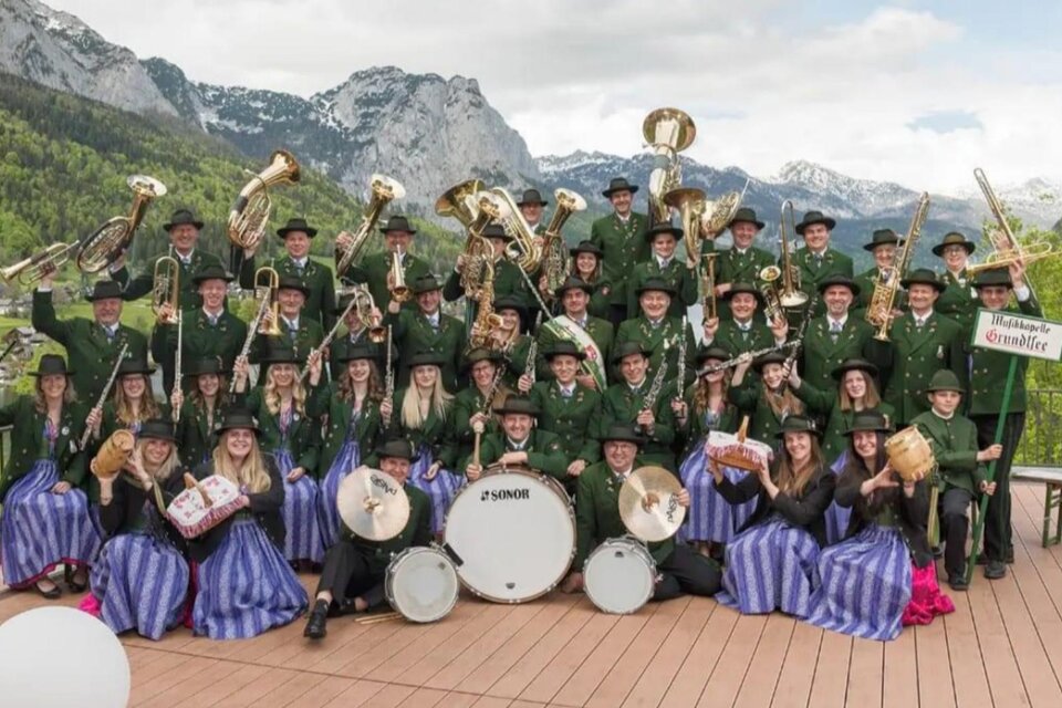 Gruppenfoto der Musikkapelle Grundlsee | © Musikkapelle Grundlsee