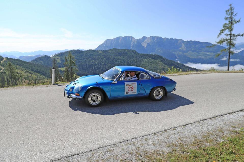 Auto Tauplitzalm Alpenstraße | © Ennstal-Classic_GEPA pictures_Mario Buehner