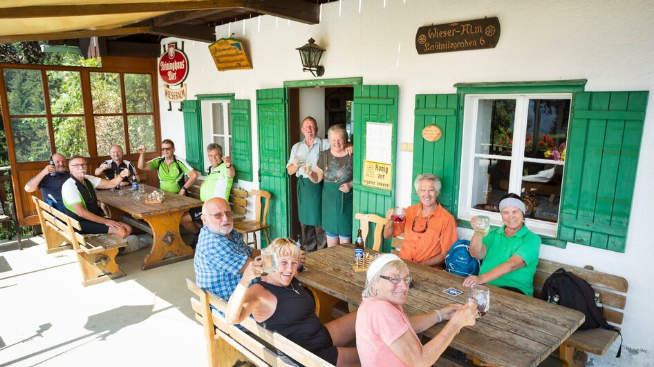 Almhütte Wiesneralm | © TV Region Graz - René Vidalli