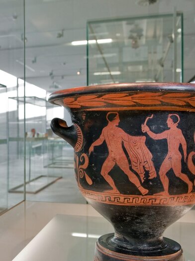 Antike Vase im Archäologiemuseum Schloss Eggenberg | © UMJ-N. Lackner | © UMJ-N. Lackner