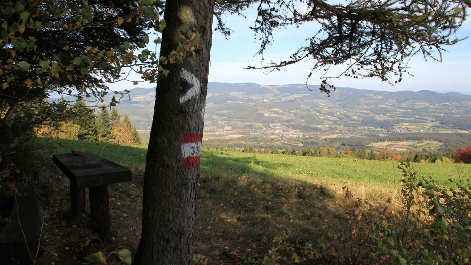 Jochbauerhöhe_Bankerl_Oststeiermark | © Hermann Auerbäck