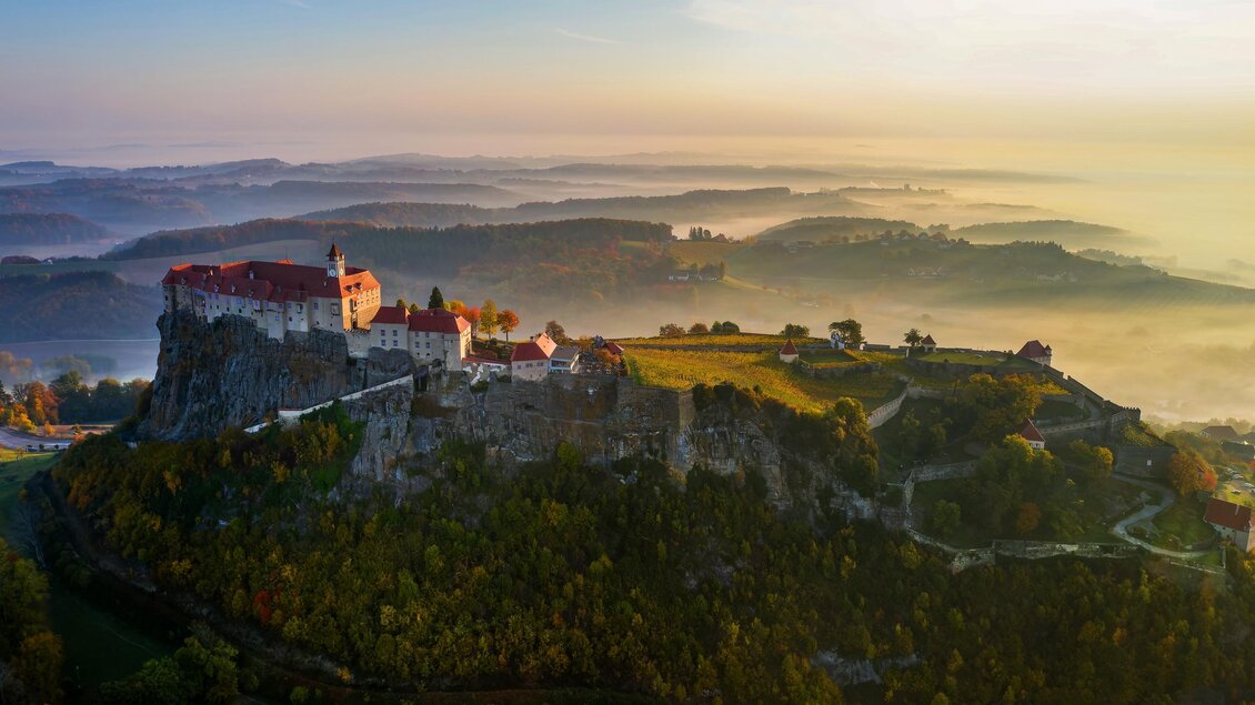 Die Riegersburg aus der Luft | © Marktgemeinde Riegersburg
