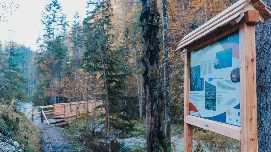 Auszeitsteig Zinkgraben in Sankt Gallen im Gesäuse