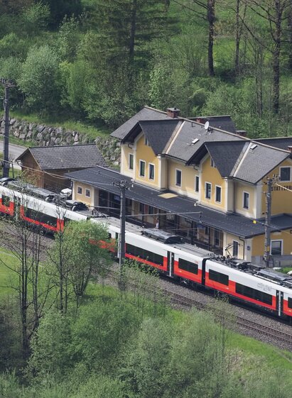 Bahnhof Gstatterboden | © Herb WOLGER | TV Gesäuse