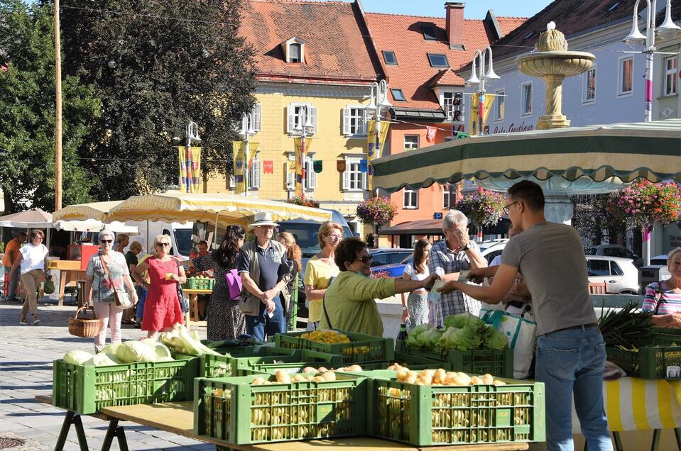 Bauernmarkt Hauptplatz Judenburg - Impression #1 | © Foto Mitteregger