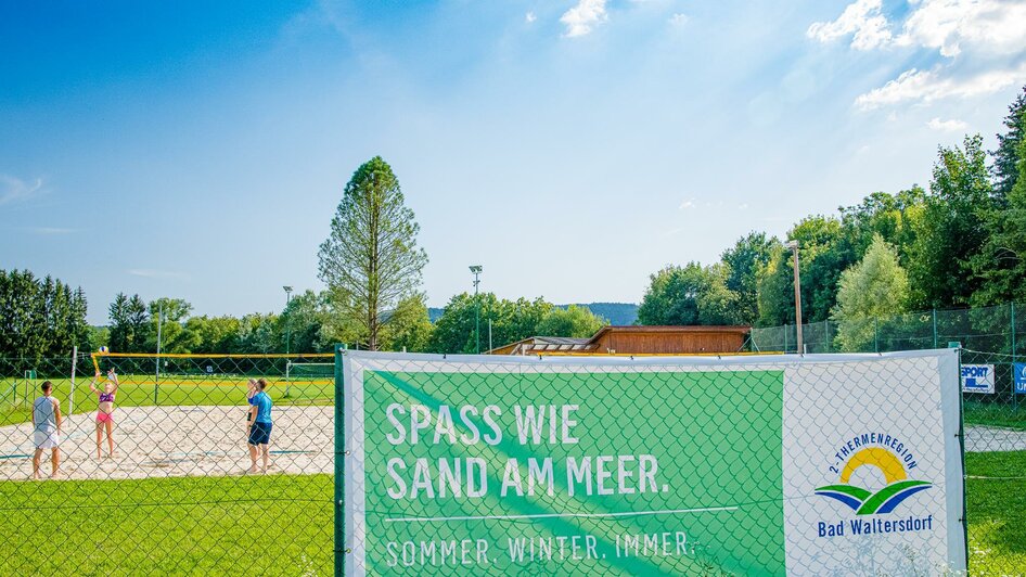 Beachvolleyballplatz in Bad Waltersdorf | © Mias Photoart