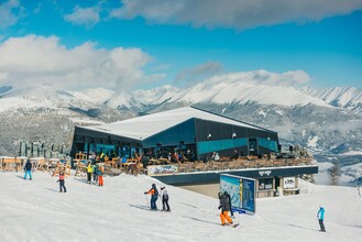 Bergrestaurant Eagle Außen | © Murtal Seilbahnen Betriebs GmbH