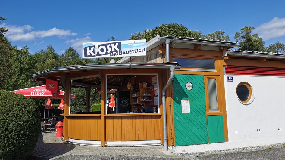 Biobadeteich-Kiosk-Außenansicht-Murtal-Steiermark | © Gemeinde Pöls-Oberkurzheim