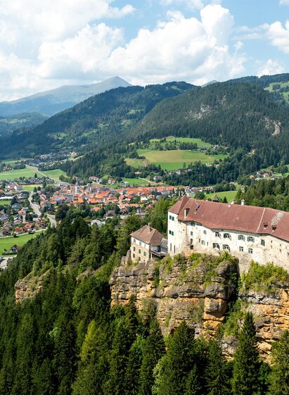 Burg Rothenfels, Vorgelperspektive | Tom Lamm | © Tourismusverband Murau