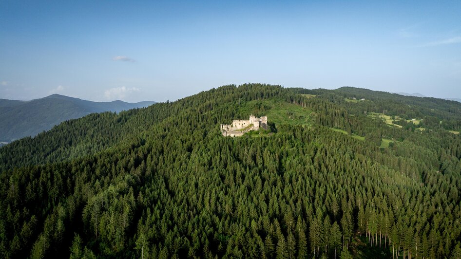 Steinschloss im Wald | © TV Murau