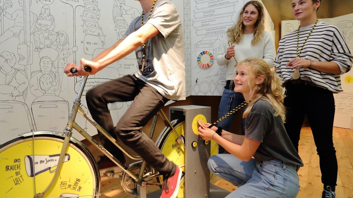 Mobilitätsstation im CoSa Graz: Nachhaltig unterwe | © UMJ-J. Kucek