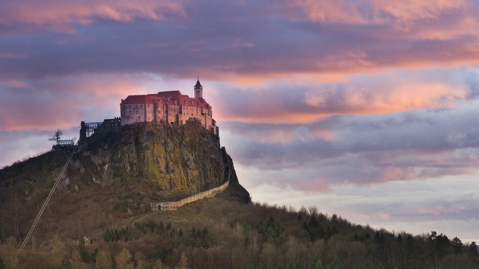 Riegersburg im Abendrot | © Schlösserstraße