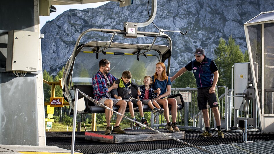 Die Tauplitz Bergbahn | © Die Tauplitz/Tom Lamm