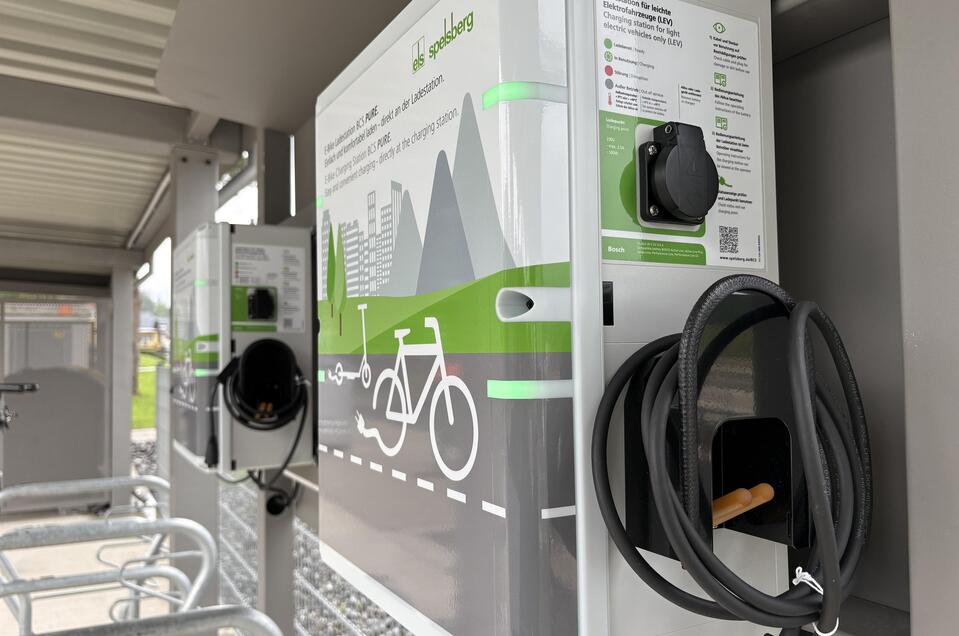 E-Bike Ladestation Bahnhof St. Sebastian - Mariazell - Impression #1 | © TV Hochsteiermark