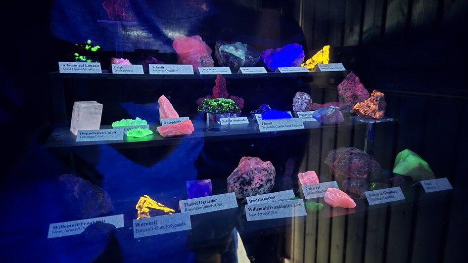 Mineralienmuseum fluoreszierende Minerale | © Tourismusverband Murau