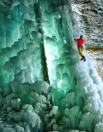 Klettern_Eiswasserfall_Oststeiermark_Torperczer | Heinz Toperczer | © Tourismusverband Oststeiermark