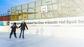 Kinder auf der Eisfläche | © TV Kalsdorf - Mias Photoart1