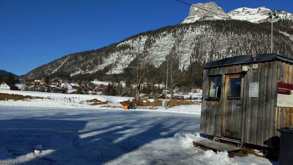 Eislaufplatz, Altaussee, Ausschank | © René Haselnus