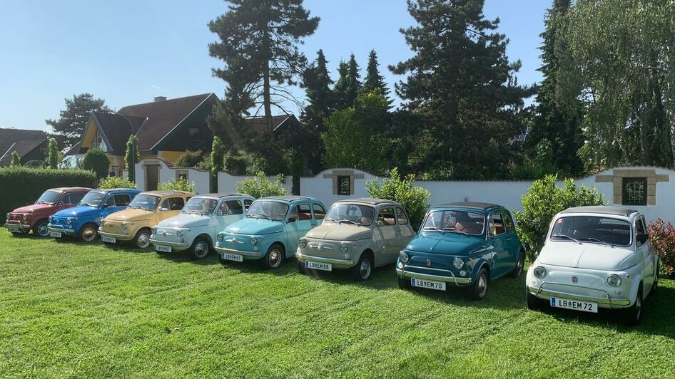 Modellübersicht Oldtimer Fiat 500 | Event Mobile | © Event Mobile Modellübersicht Oldtimer Fiat 500 | © Event Mobile