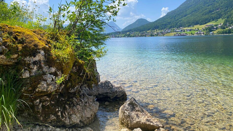 Fischen, Grundlsee, Strand | © Bettina Scheck