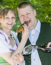 Forellenhof Joglland_Erich and Sonja_Eastern Styria | © Forellenhof Joglland | Harry Schiffer | © Forellenhof Joglland