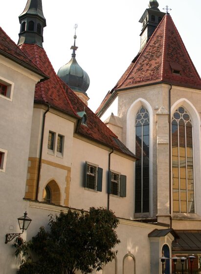Franziskanerkloster Graz in der Altstadt | © Graz Tourismus-Harry Schiffer