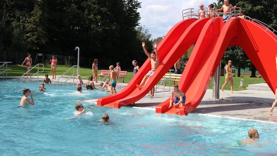 Rutsche im Rosenbad Fehring | © Stadtgemeinde Fehring