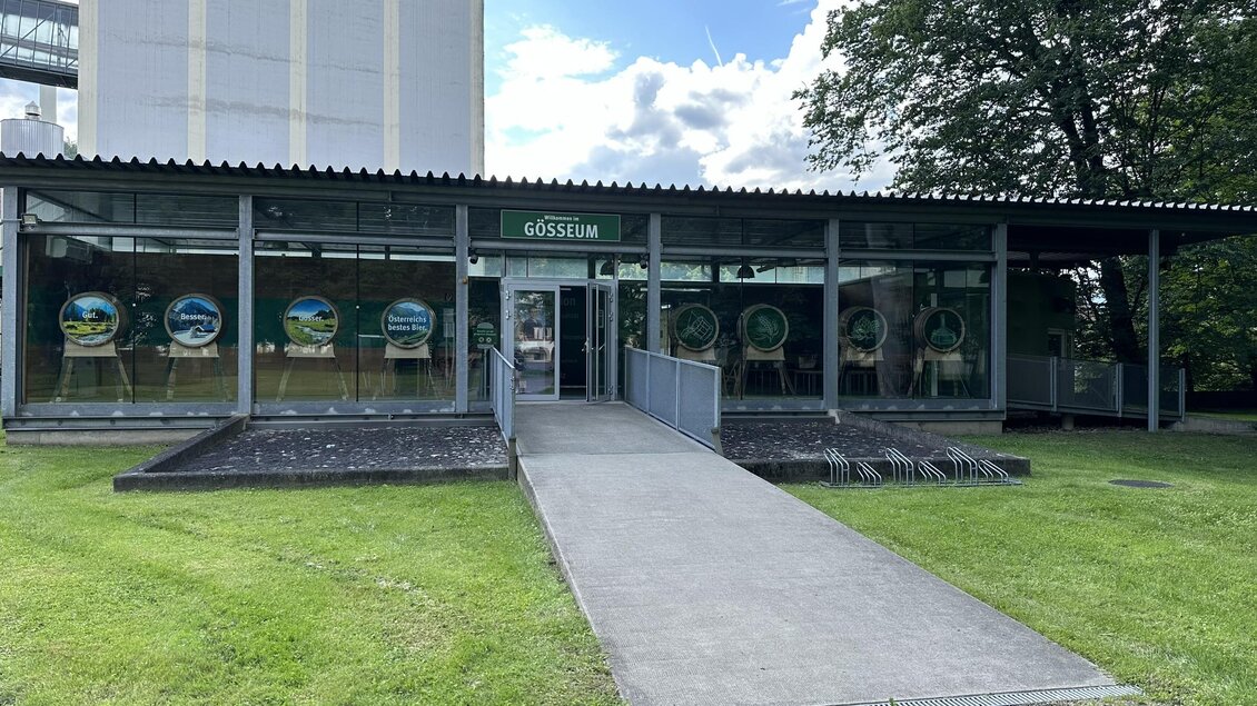 Eingang Gösseum | © TVB Erzberg-Leoben