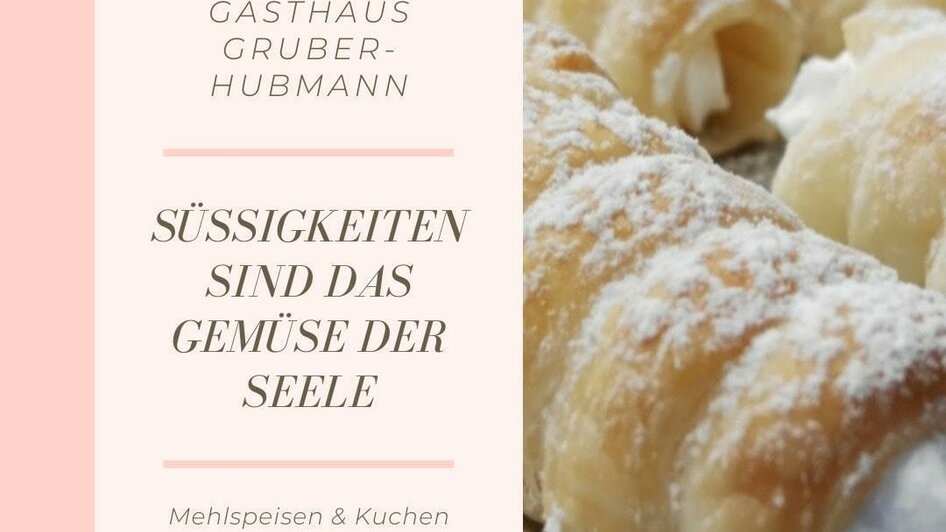 GHGruber-Kuchen-Murtal-Steiermark | © Gasthaus Gruber Hubmann