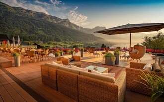 Gasthaus Seeblick, Grundlsee, Trerasse | © Mondi Hotel