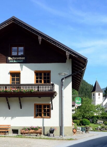 GasthausSchrotter-Außenansicht-Murtal-Steiermark | Margarethe Egghart | © Gasthaus Schrotter