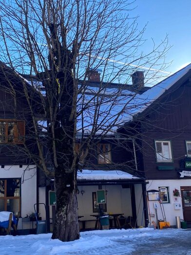 Gasthof Veit, Grundlsee, winter, front view | © Bettina Scheck | Bettina Scheck | © Bettina Scheck