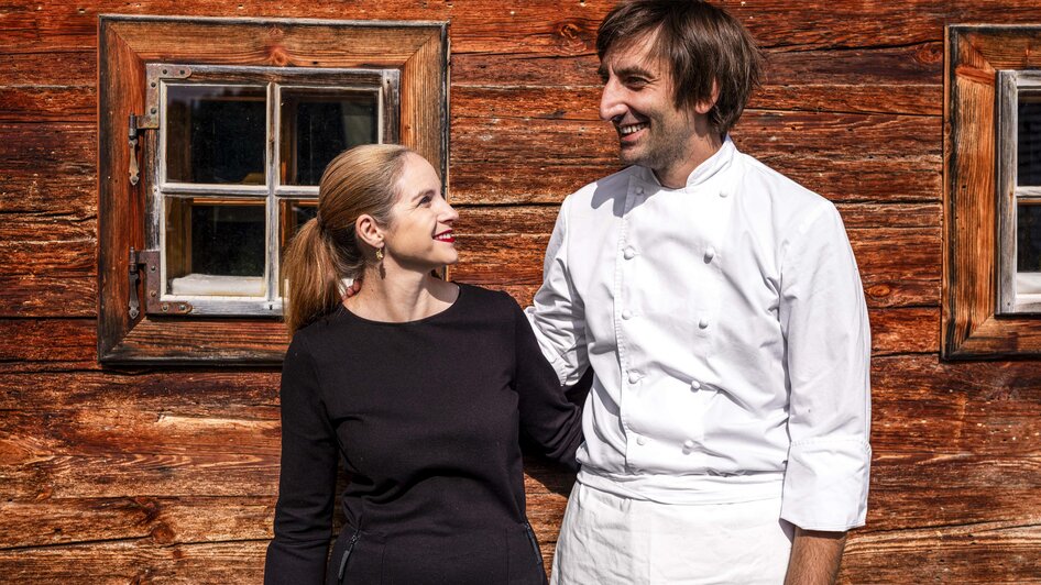 Eva Maria und Dominik Utassy von der Geiger Alm | © (c) TVB Ausseerland Salzkammergut | Susanne Einzenberger