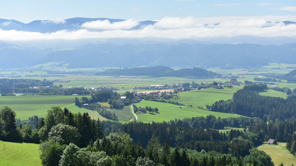 St.Marein-Feitstritz-Ansicht-Murtal-Steiermark | © Erlebnisregion Murtal