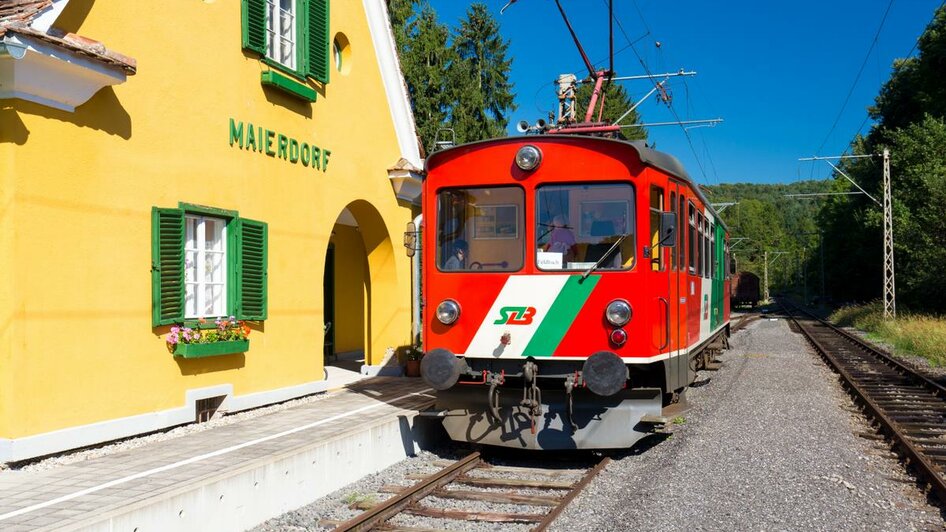 Gleichenberger Bahn in Meierdorf | © Steiermark Bahn