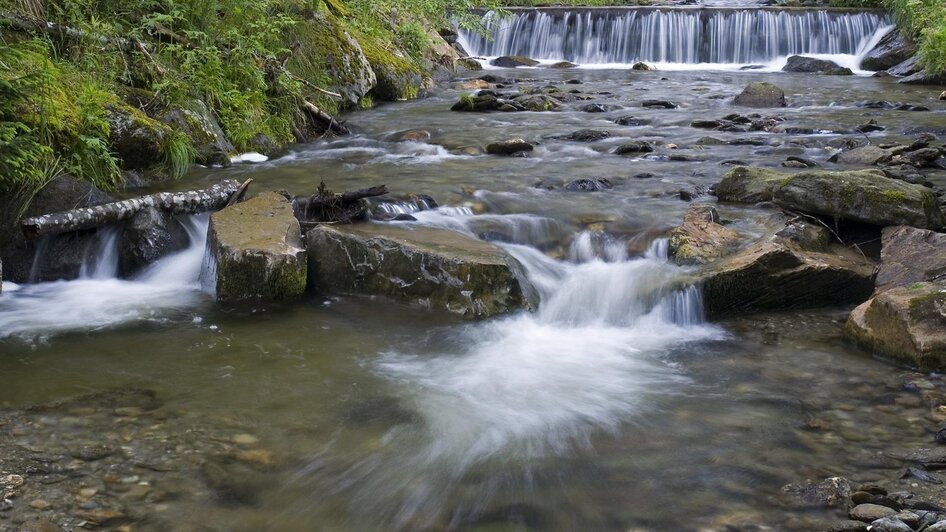 kleine Wasserfälle entlang des Weges | © Tourismusverband Murau